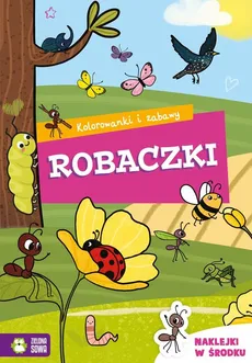 Kolorowanki i zabawy Robaczki