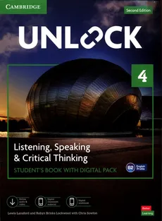 Unlock 4 Listening, Speaking & Critical Thinking Student's Book with Digital Pack - Outlet