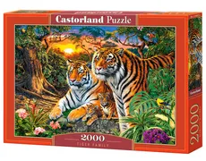 Puzzle Tiger Family 2000