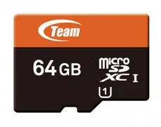 Team Group MicroSDXC  64GB UHS-I Team + SD-adapter
