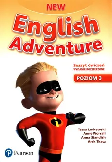 New English Adventure 3 Zeszyt ćwiczeń + DVD wydanie rozszerzone - Tessa Lochowski, Anna Standish, Arek Tkacz, Anne Worrall