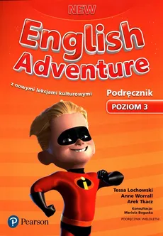 New English Adventure 3 Podręcznik wieloletni z kodem do eDesku - Tessa Lochowski, Arek Tkacz, Anne Worrall