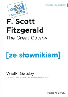 The Great Gatsby / Wielki Gatsby z podręcznym słownikiem angielsko-polskim - Outlet - Fitzgerald F. Scott