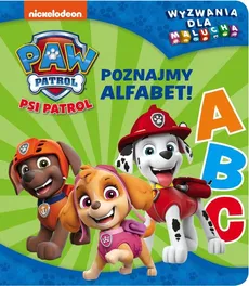 Psi Patrol Wyzwania dla malucha Poznajmy alfabet! - Outlet