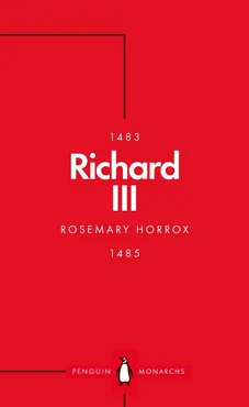 Richard III (Penguin Monarchs) - Rosemary Horrox