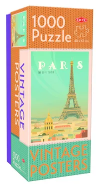 Puzzle Vintage Paris 1000 elementów