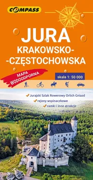 Jura Krakowsko-Częstochowska Mapa laminowana 1:50 000