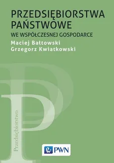 Przedsiębiorstwa państwowe we współczesnej gospodarce - Outlet - Maciej Bałtowski, Grzegorz Kwiatkowski