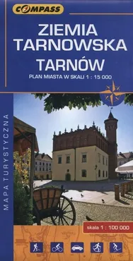 Ziemia Tarnowska Tarnów plan miasta 1:15 000