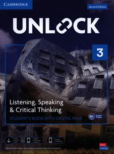 Unlock 3 Listening, Speaking and Critical Thinking Student's Book with Digital Pack - Outlet - Nancy Jordan, Sabina Ostrowska, Chris Sowton