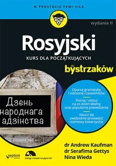 Rosyjski dla bystrzaków + CD - Outlet - Serafima Gettys, Andrew Kaufman, Nina Wieda