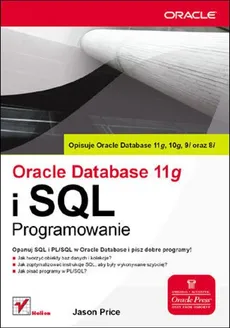 Oracle Database 11g i SQL - Jason Price