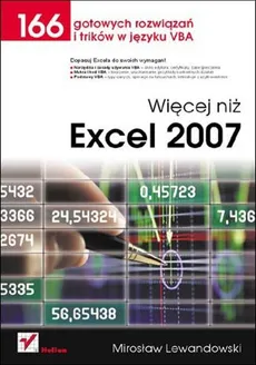 Więcej niż Excel 2007 - Mirosław Lewandowski