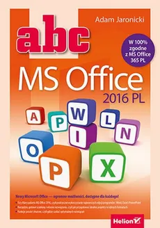 ABC MS Office 2016 PL - Outlet - Adam Jaronicki