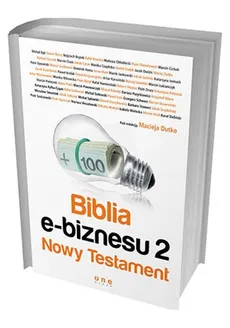 Biblia e-biznesu 2 Nowy Testament - Outlet