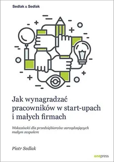 Jak wynagradzać pracowników w start-upach i małych firmach Wskazówki dla przedsiębiorców zarządzają - Piotr Sedlak