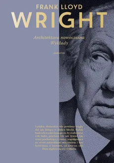 Architektura nowoczesna Wykłady - Outlet - Wright Frank Lloyd