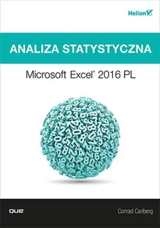 Analiza statystyczna Microsoft Excel 2016 PL - Outlet - Conrad Carlberg