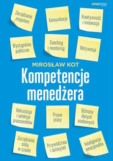Kompetencje menedżera - Outlet - Mirosław Kot