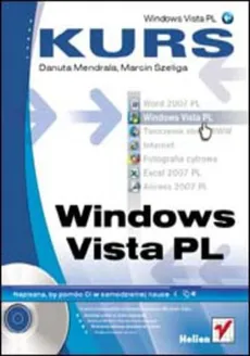 Windows Vista PL + CD - Danuta Mendrala, Marcin Szeliga