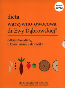 Dieta warzywno-owocowa dr Ewy Dąbrowskiej - Outlet - Paulina Borkowska, Dąbrowska Beata Anna