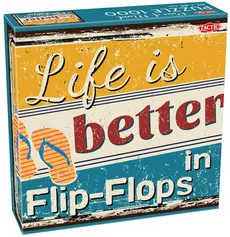 Puzzle Flip-Flops (Piece of Mind) 1000