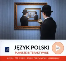 Język polski Plansze interaktywne Część 2.Zakres podstawowy i rozszerzony