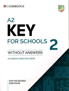 A2 Key for Schools 2 Student's Book without Answers - Outlet