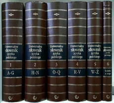Uniwersalny słownik języka polskiego Tom 1-6 - Outlet