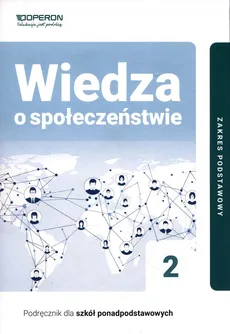 Wiedza o społeczeństwie 2 Podręcznik Zakres podstawowy - Outlet - Jan Maleska, Zbigniew Smutek, Beata Surmacz
