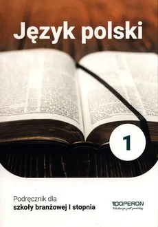 Język polski 1 Podręcznik - Outlet - Barbara Chuderska
