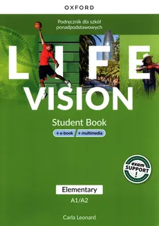 Life Vision Elementary Podręcznik + e-book + multimedia - Outlet - Carla Leonard