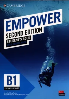 Empower Pre-intermediate/B1 Student's Book with Digital Pack - Adrian Doff, Peter Lewis-Jones, Herbert Puchta, Jeff Stranks, Craig Thaine
