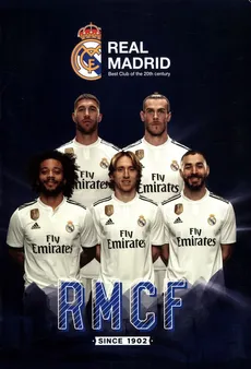Zeszyt A5 w linie 32 kartki Real Madrid 10 sztuk