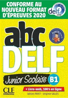ABC DELF B1 junior scolaire książka + CD + zawartość online - Outlet