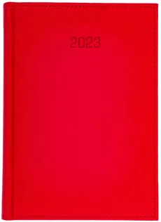 Kalendarz 2023 B5T z notesem Vivella Czerwony