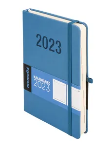 Kalendarz 2023 Vivella Memofix A5 DNS niebieski