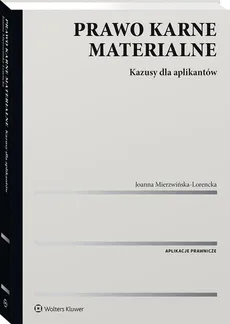 Prawo karne materialne - Outlet - Joanna Mierzwińska-Lorencka