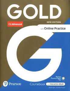 Gold C1 Advanced with Online Practice Coursebook - Sally Burgess, Amanda Thomas