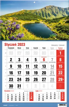 Kalendarz 2023 jednodzielny mix1 KTJ1