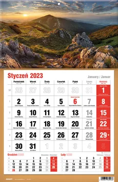 Kalendarz 2023 jednodzielny mix2 KTJ2 - Outlet