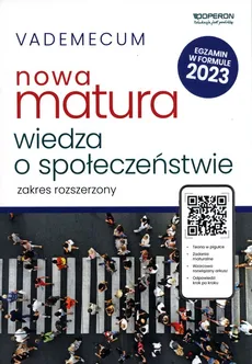 Vademecum Nowa matura 2023 Wiedza o społeczeństwie Zakres rozszerzony - Outlet - Mikołaj Walczyk, Iwona Walendziak