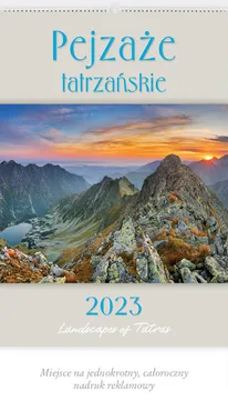 Kalendarz 2023 RW 05 Pejzaże tatrzańskie