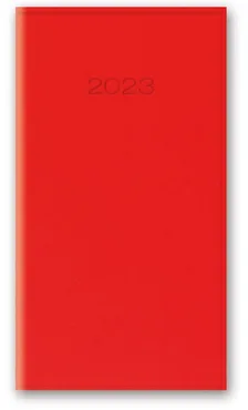 Kalendarz 2023 A6 TDW VIVELLA Czerwony