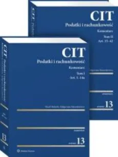 CIT Komentarz Podatki i rachunkowość Tom 1-2 - Paweł Małecki, Małgorzata Mazurkiewicz