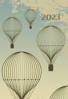 Kalendarz 2023 B6 dzienny soft balony - Outlet