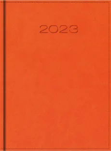 Kalendarz 2023 A5 dzienny vivella pomarańczowy