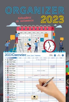 Kalendarz 2023 ścienny A3 Organizer