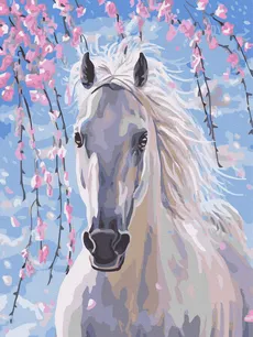 Malowanie po numerach 30x40cm Magiczny koń - Outlet