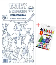 Tatry z humorem Kolorowanka XL + kredki